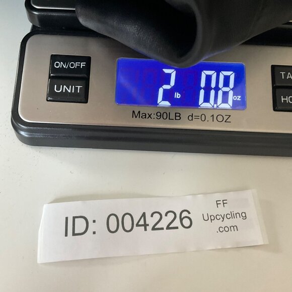 VTG Accent Women MediumBlack Leather Blazer Jacket Soft Minimalist Old Money - Picture 14 of 14